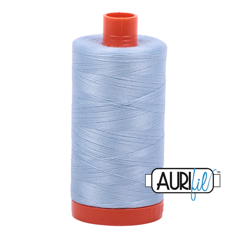 2710 ice blue aurifil cotton