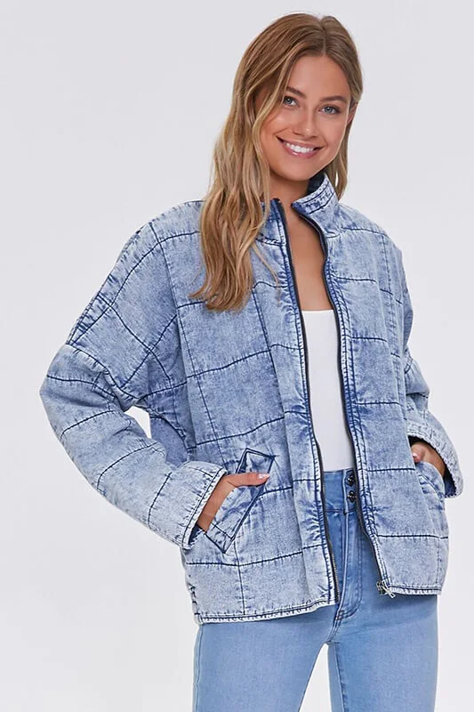 forever 21 quilted jacket